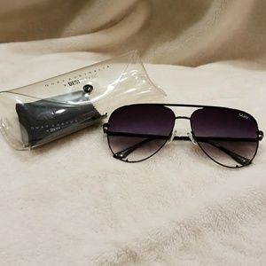 x Desi Perkins 'High Key' 62mm Aviator Sunglasses